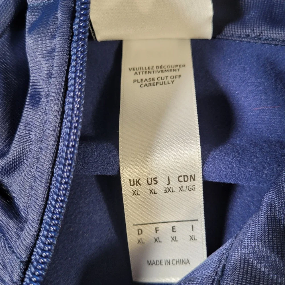 Adidas Oasis Firebird Track Jacket Mens XL Navy Blue Live 25 Reunion KT3456